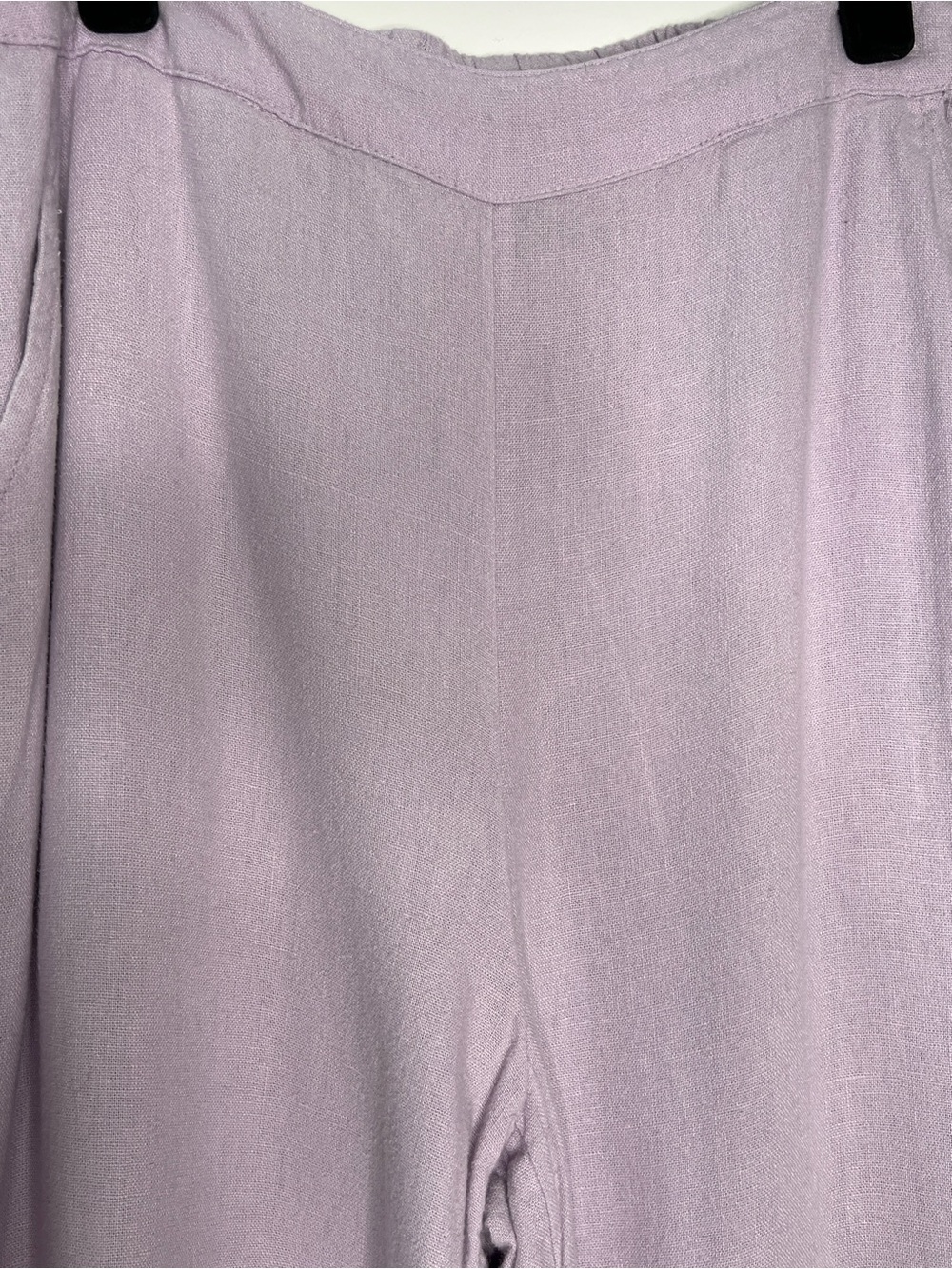 Free People Pale Lilac Linen Two-Piece Set - Picture 5 of 14